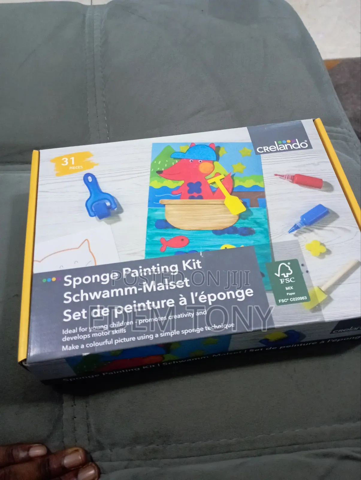 Kids Sponge Painting Kit