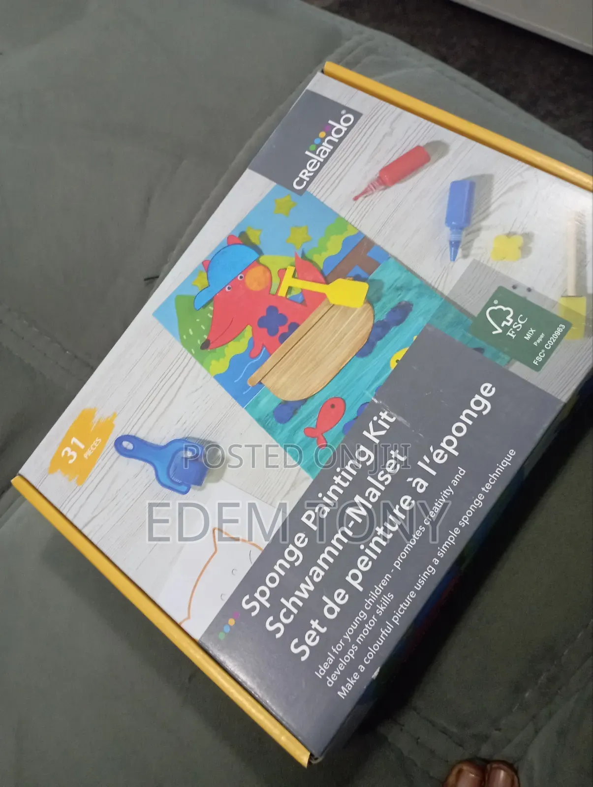 Kids Sponge Painting Kit
