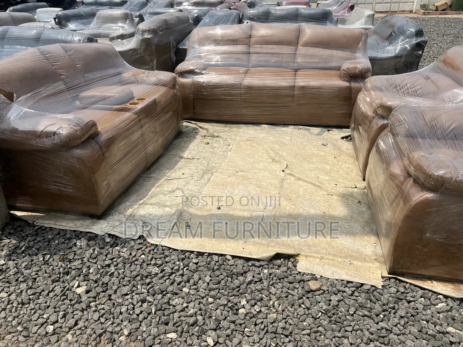 Executive Leather Sofas(3+2+1+1)