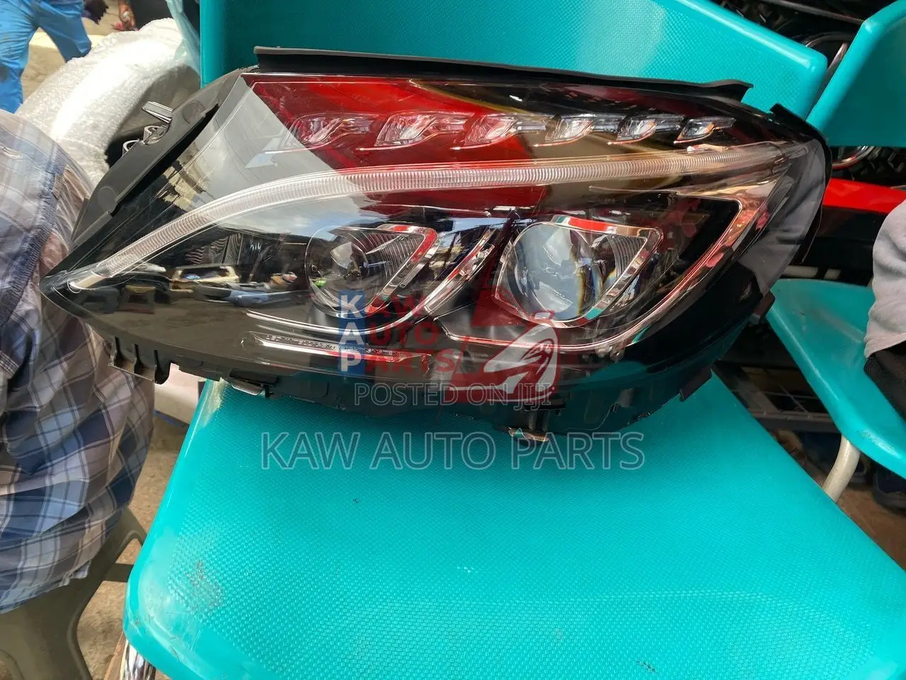 2016,2017,2018,2019 Led Headlights For Mercedes Benz W205 / C300.