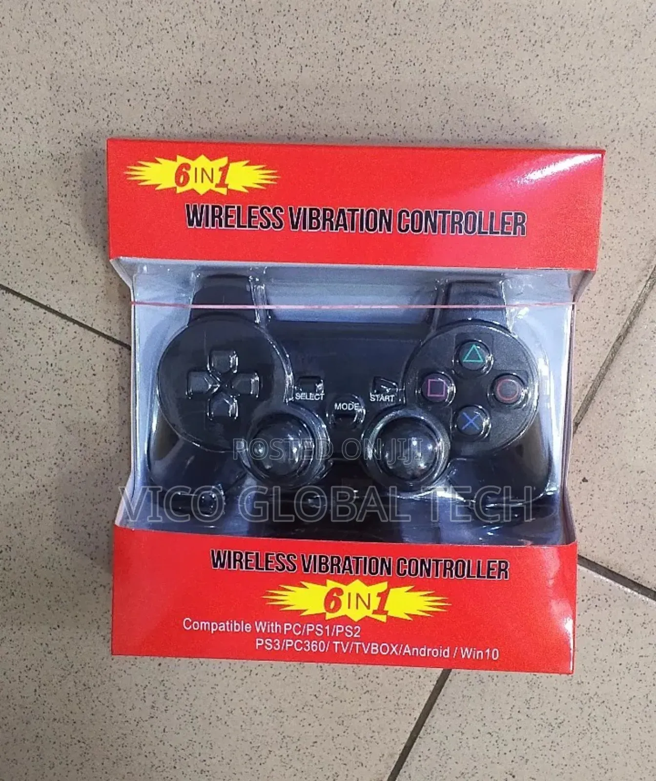 6 in 1 Wireless Vibration Controller