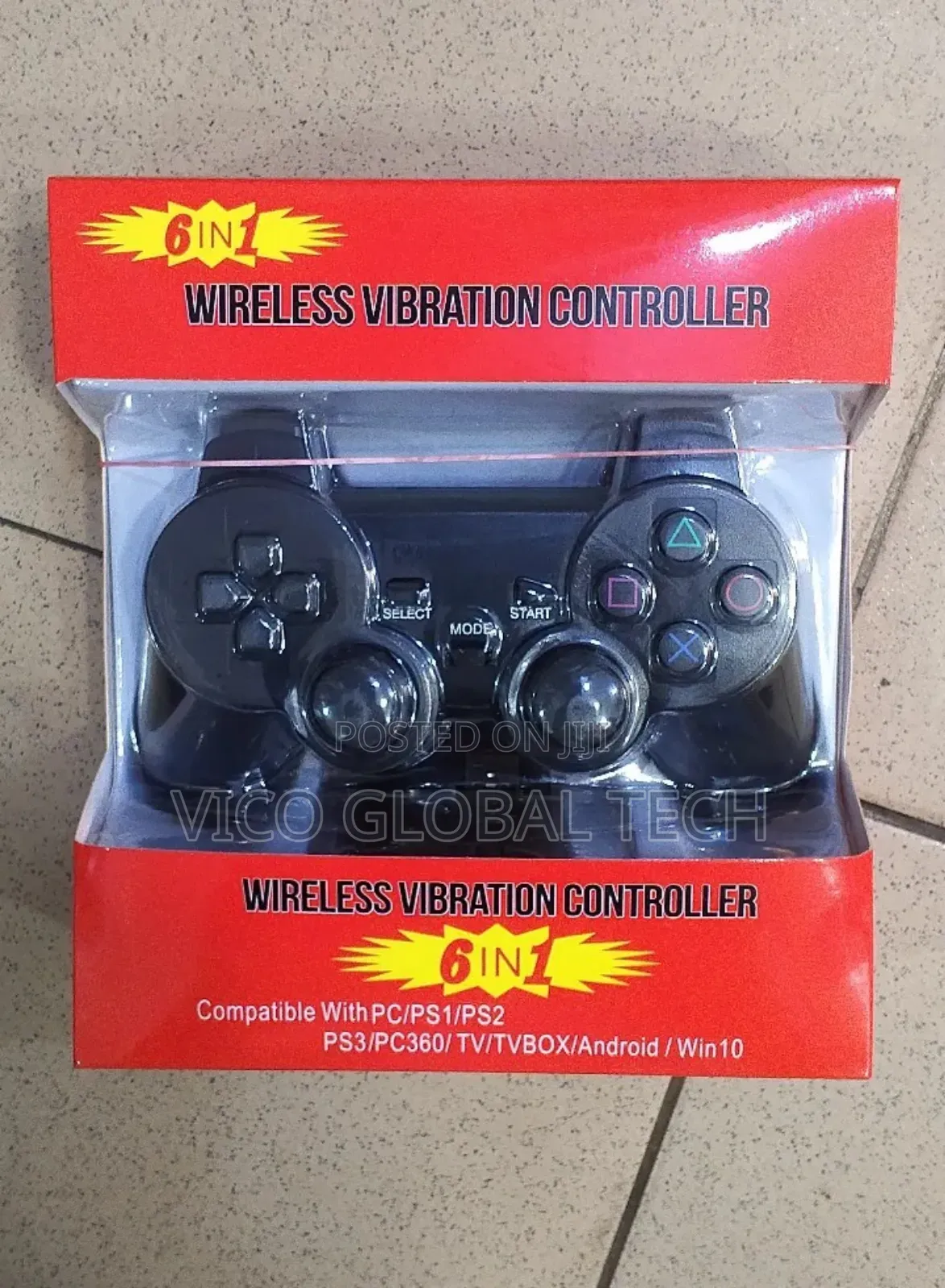 6 in 1 Wireless Vibration Controller