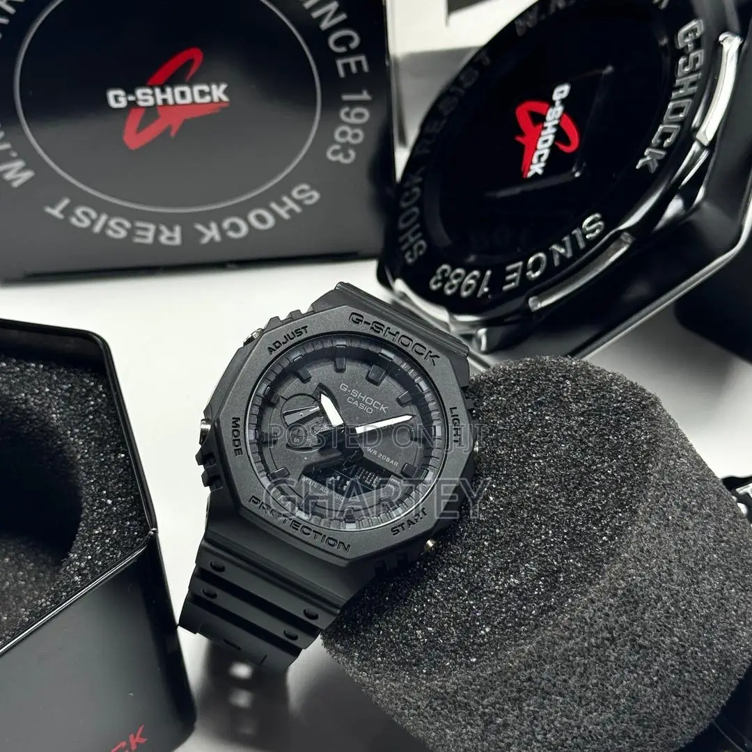 Sports Digital Analog Casio Watch Black