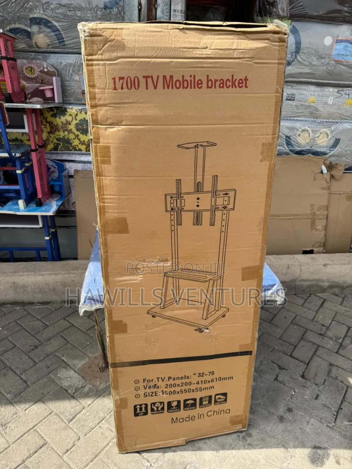 Mobile Floor Tv Stand Mount.