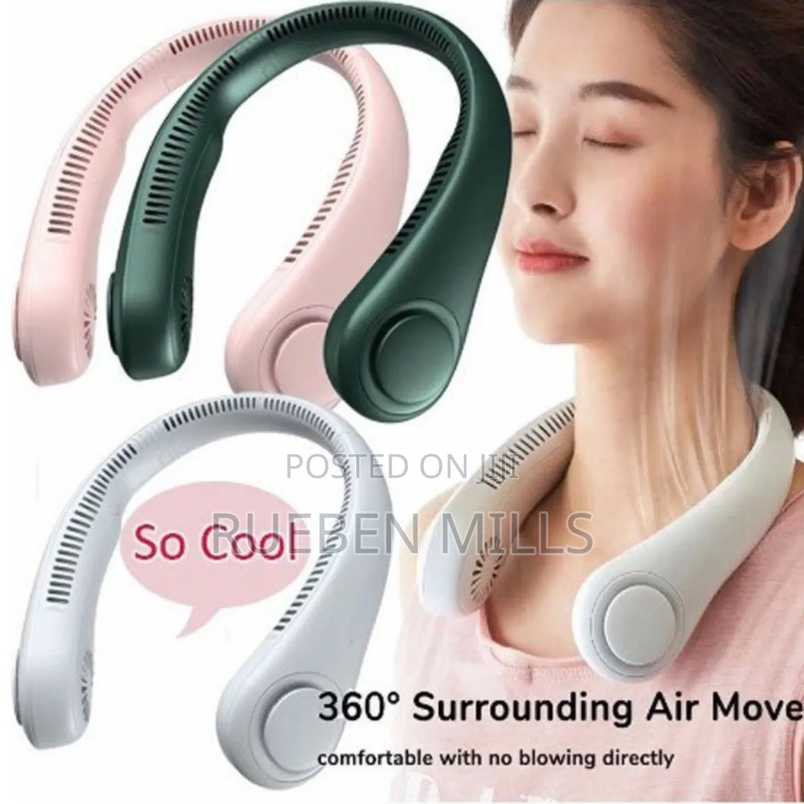 360 Surrounding Air Move Neck Fan