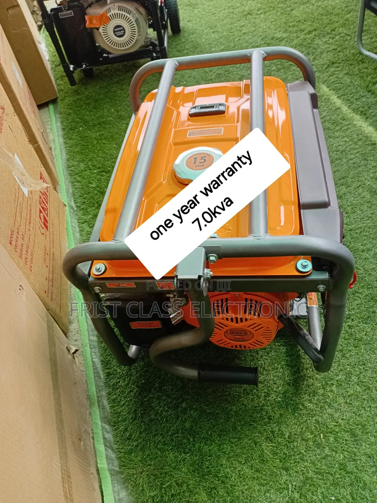 Key Start 7.0kva Petrol Generator for Heavy Duty Application