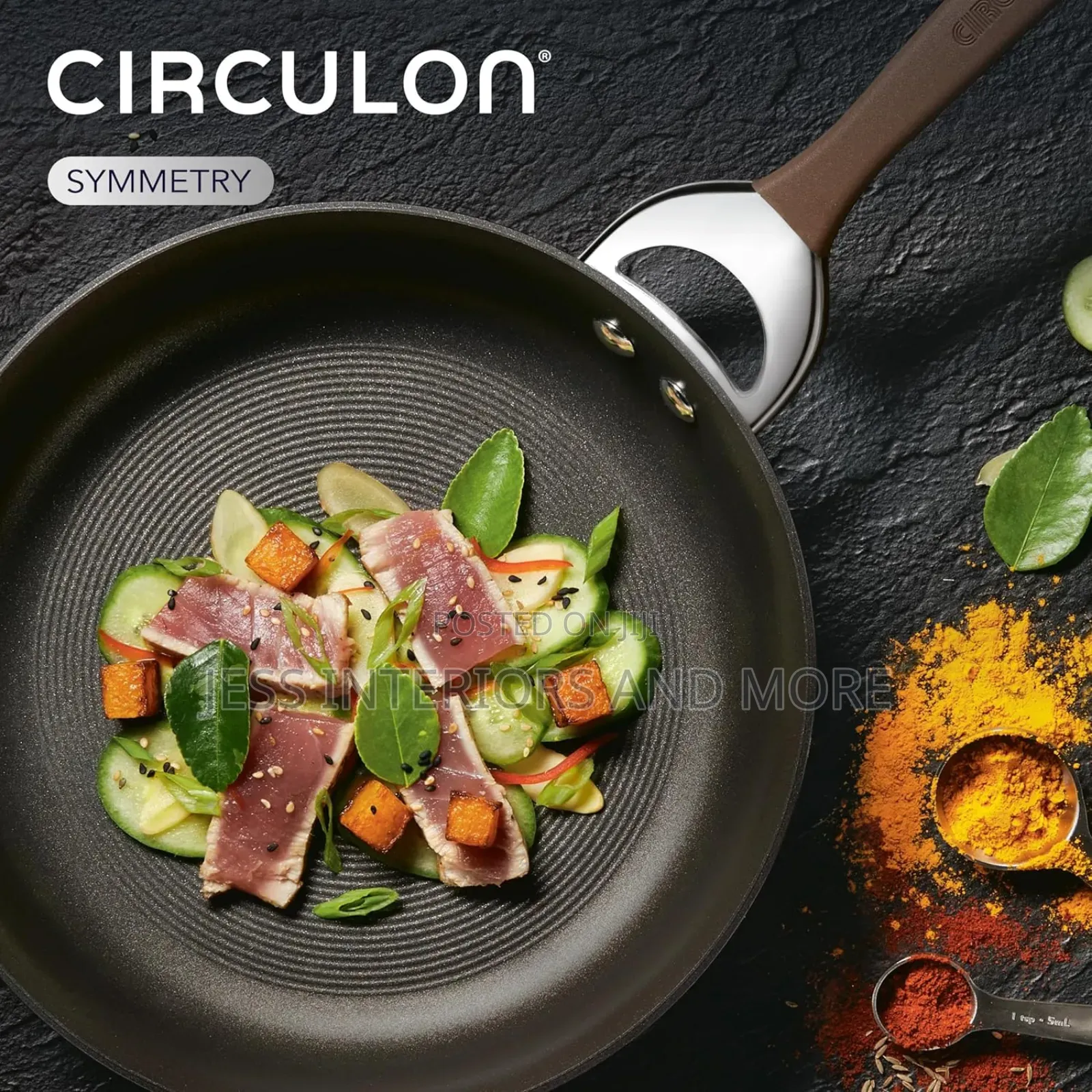 Circulon Hard-Anodized Nonstick 10-Piece Cookware Set,