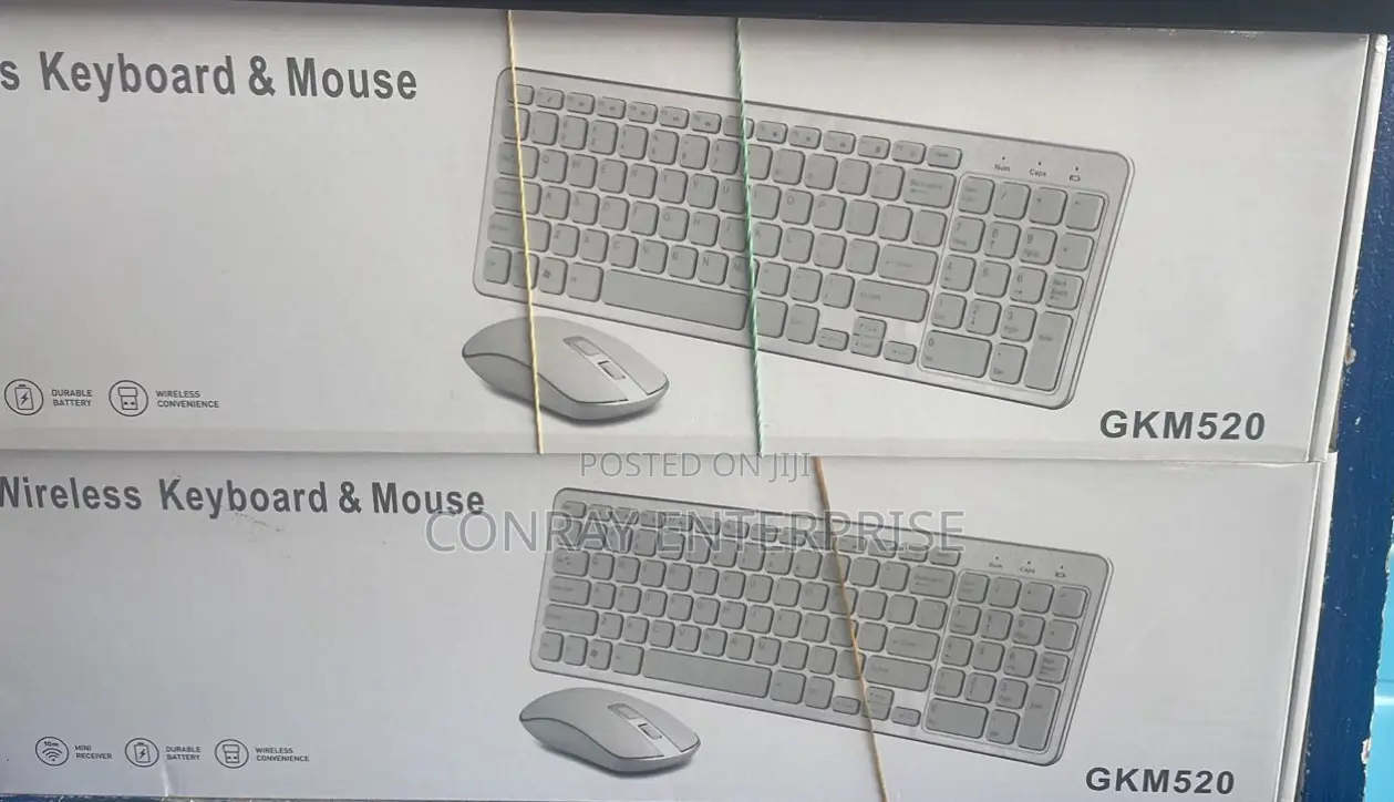 Wireless Keyboard With Mouse (Long).
