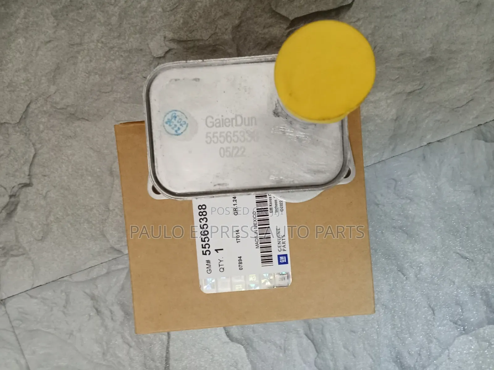Genuine Original Gm Chevy Cruze 1.4l Engine Oil Cooler