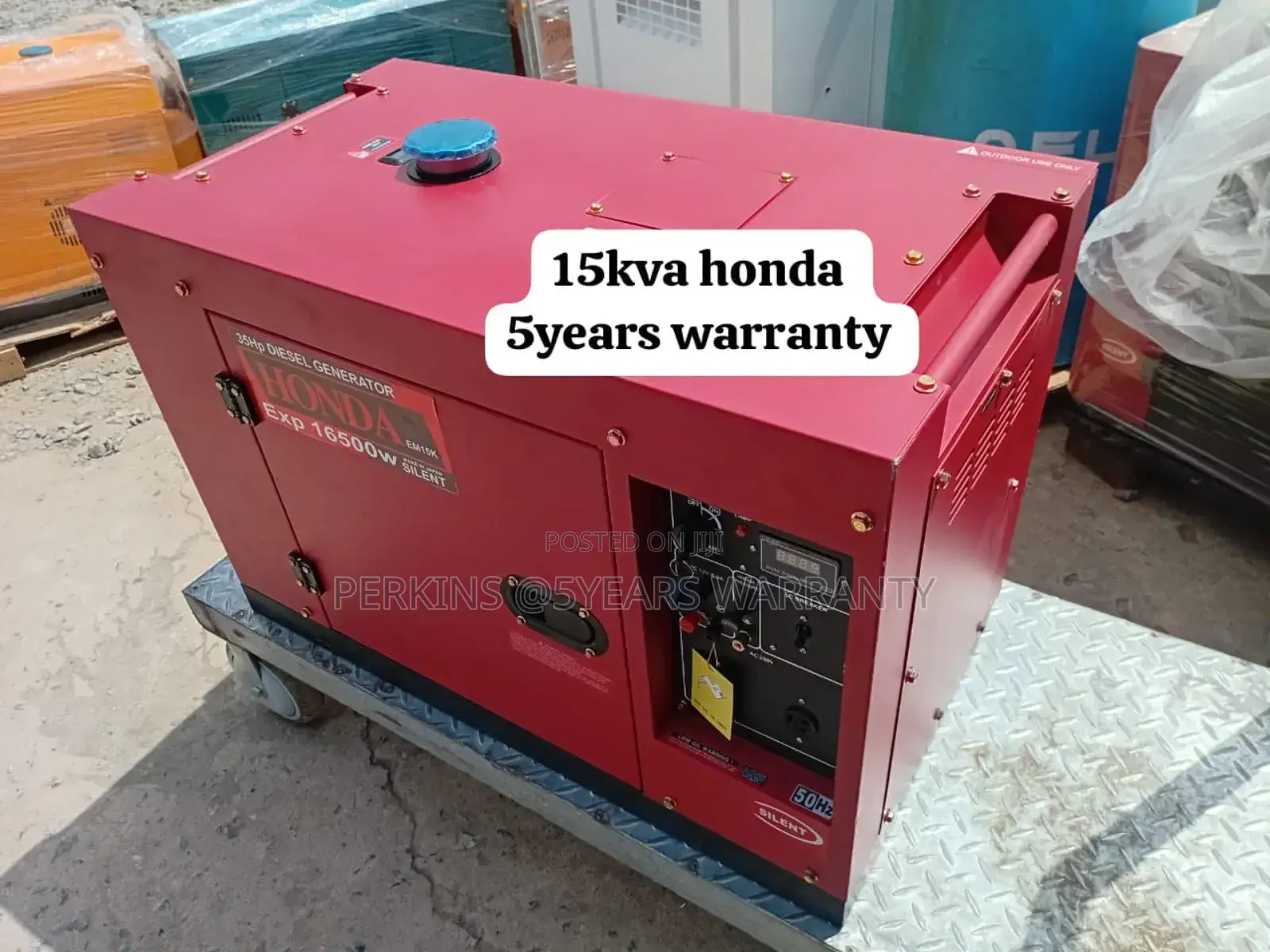 Made in Japan 15kva 16500watt Diesel Generator Silent