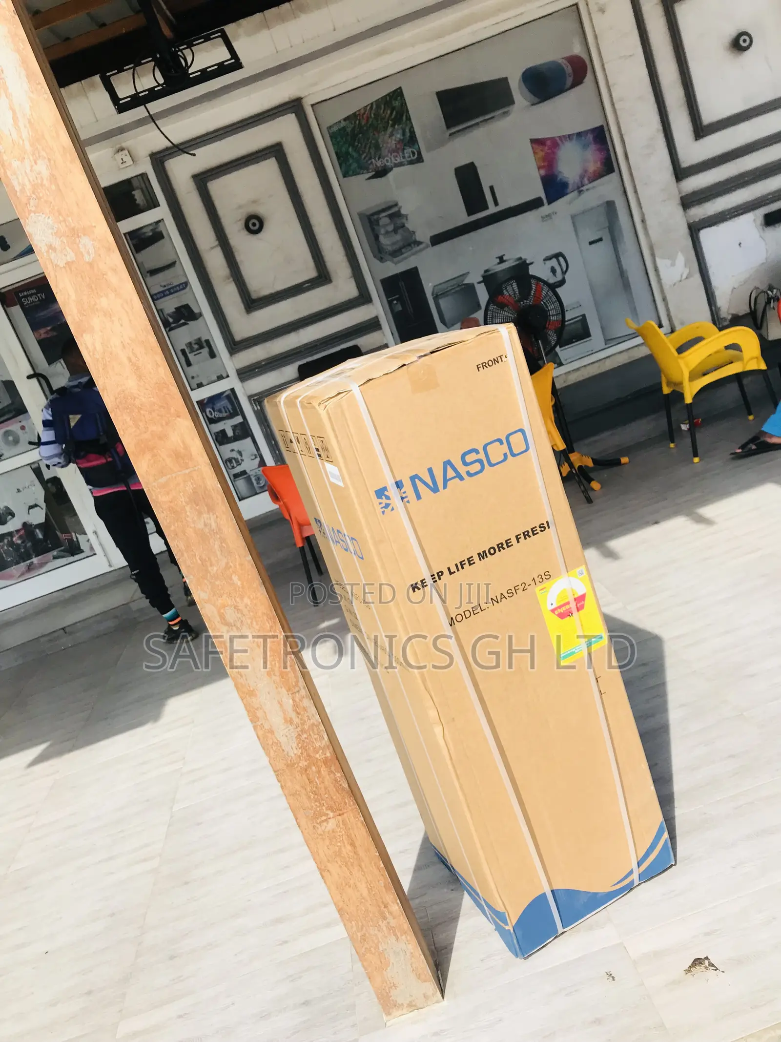 Newly Best Top Freezer Grey 112l Doubledoor Nas-13s Fridge