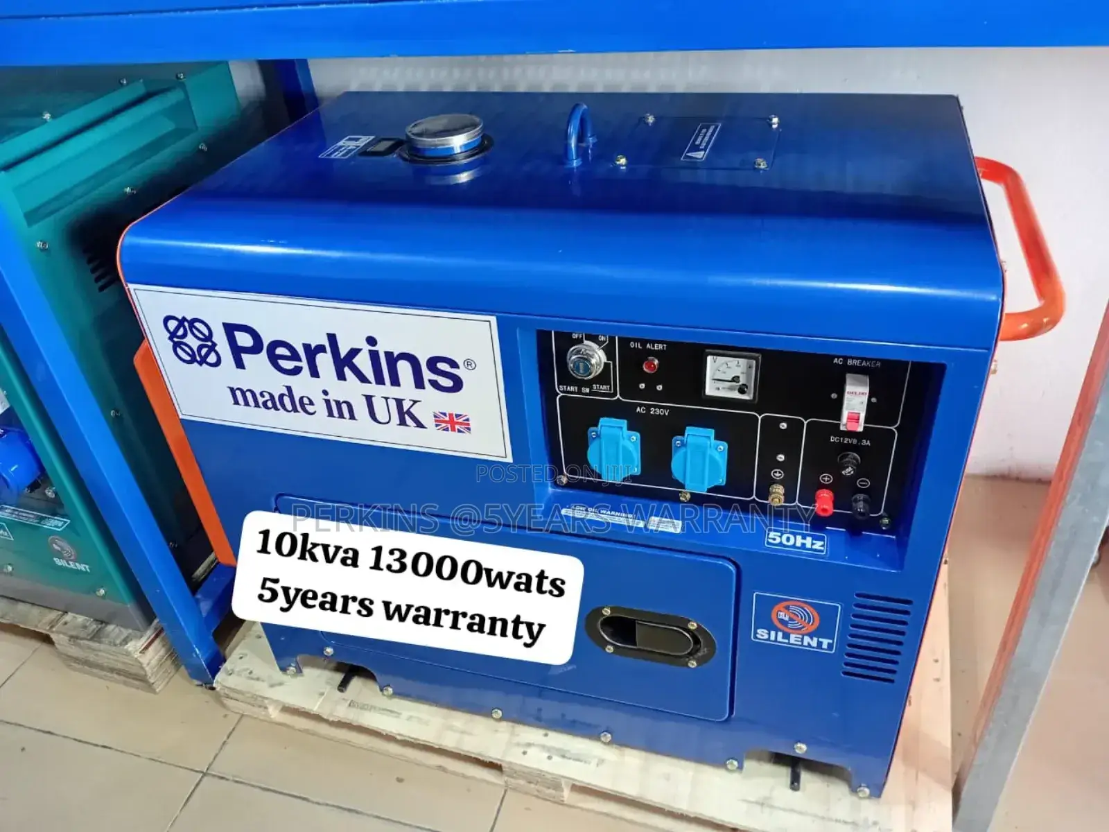 10kva 13000wats Silent Perkins Diesel Generator 10kva