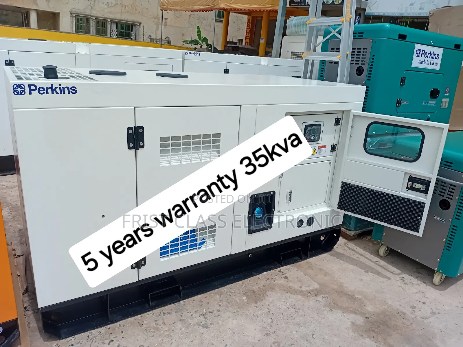 Portable 35kva Diesel Genset for Residential Power