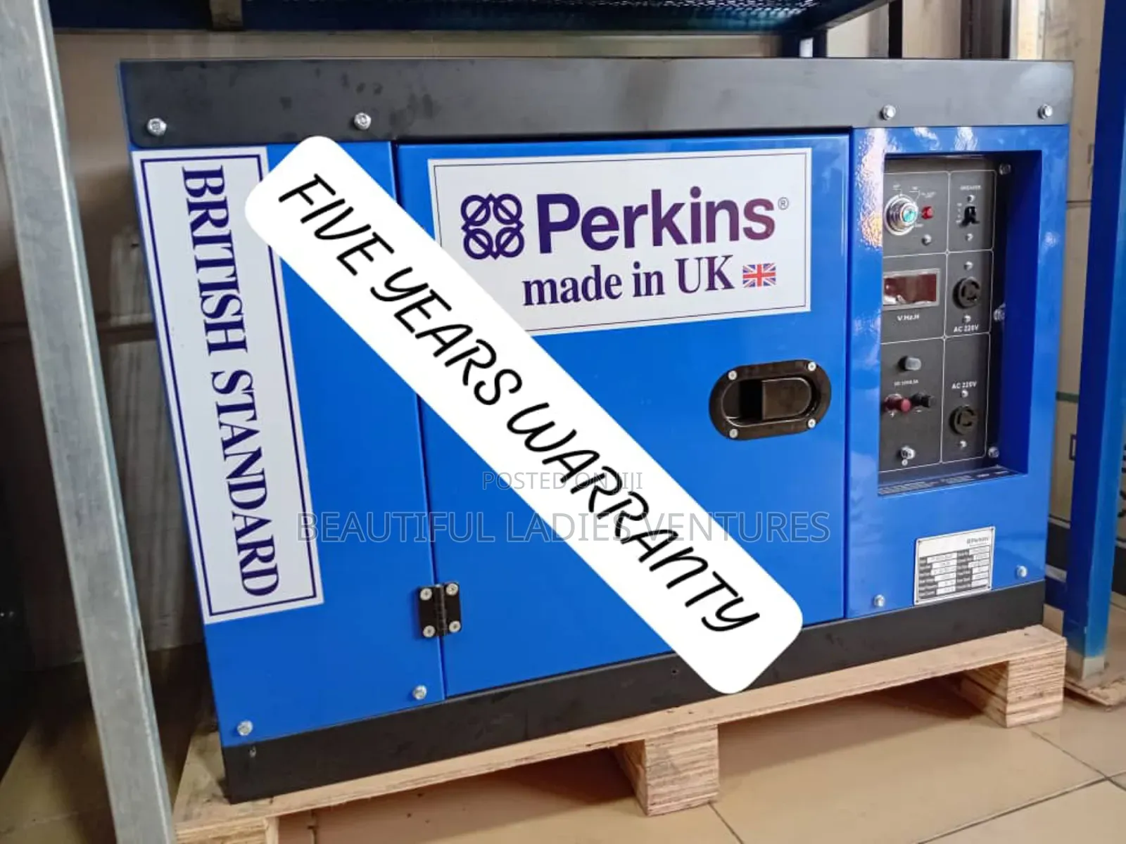 Perkins 15kva Diesel Effiecient Strong Plant Generator