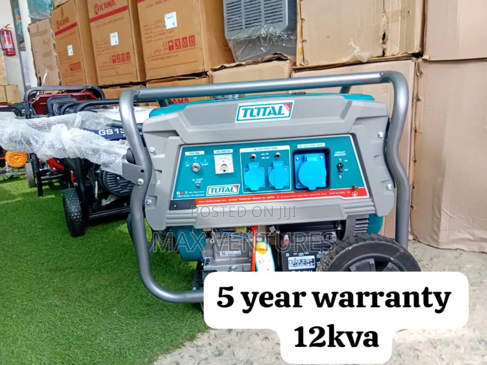Air Cooled 12kva Total Petrol Generator Original Product