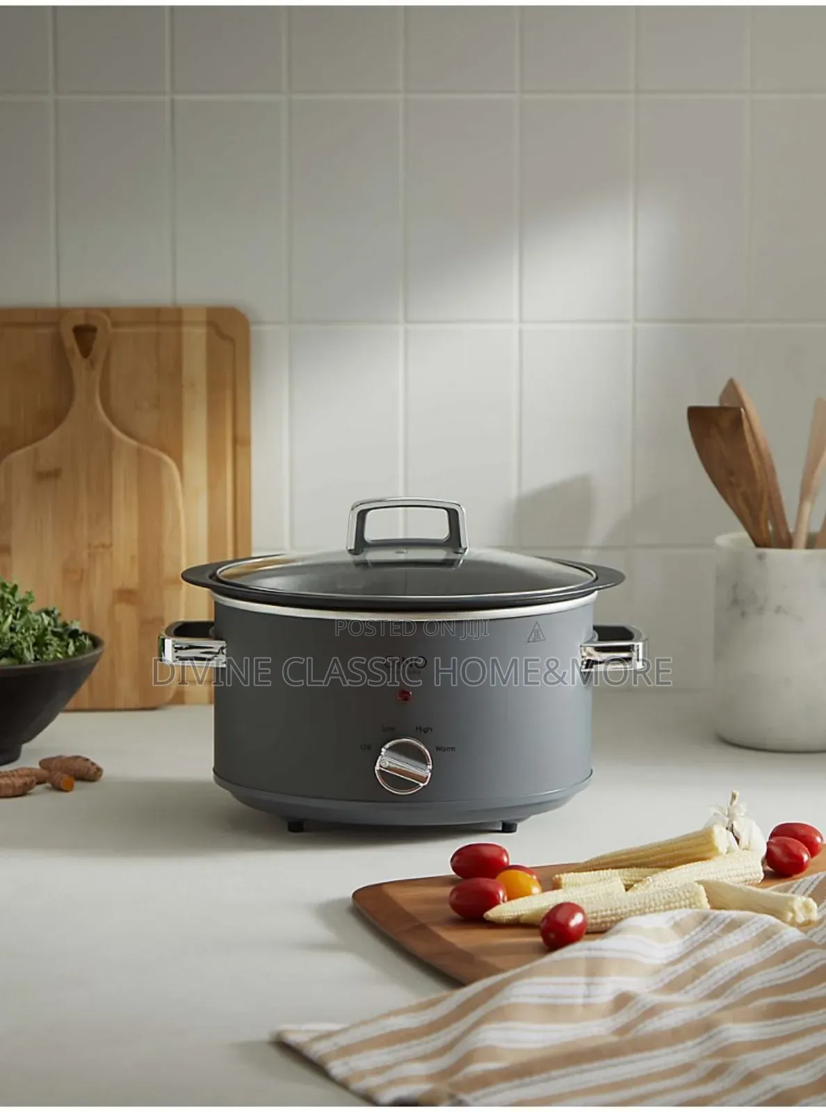 3.5lit Gino d'Acampo Soft Touch Slow Cooker