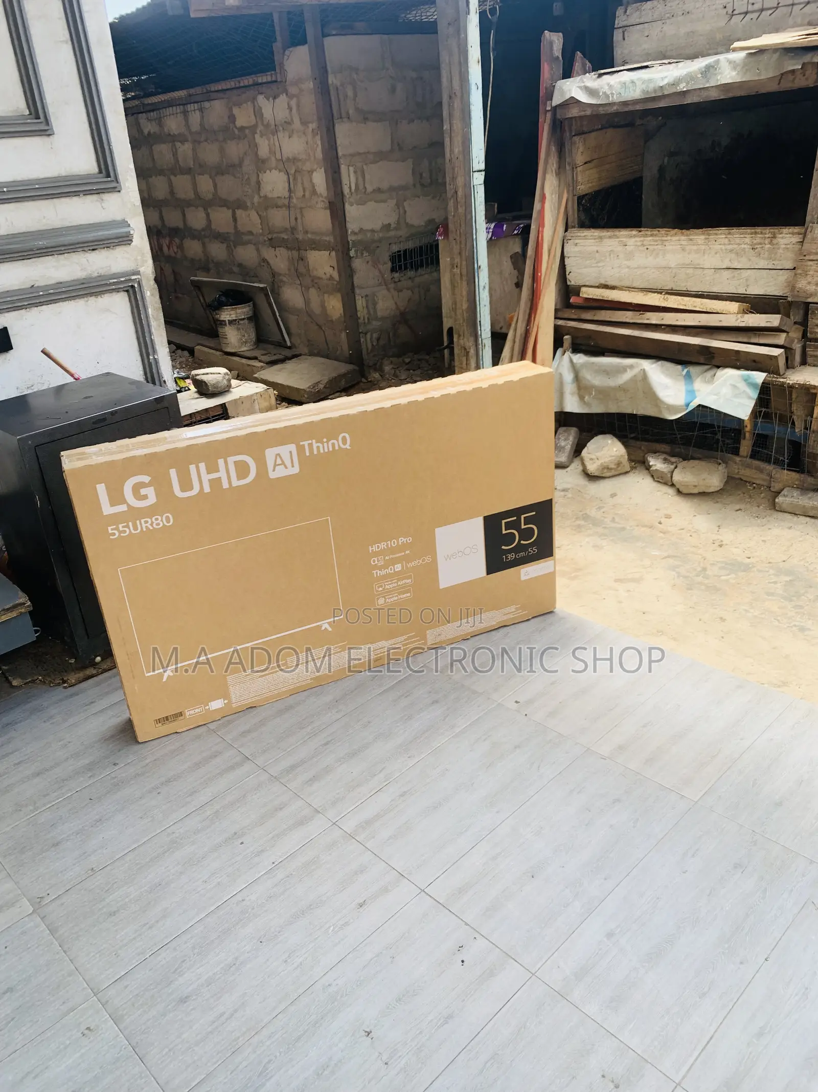 Korea Made Lg 55” Uhd Bluetooth Air Play Tv