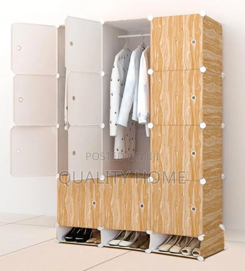 Plastic Wardrobe 12 Cubes