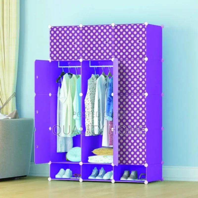 Plastic Wardrobe 12 Cubes