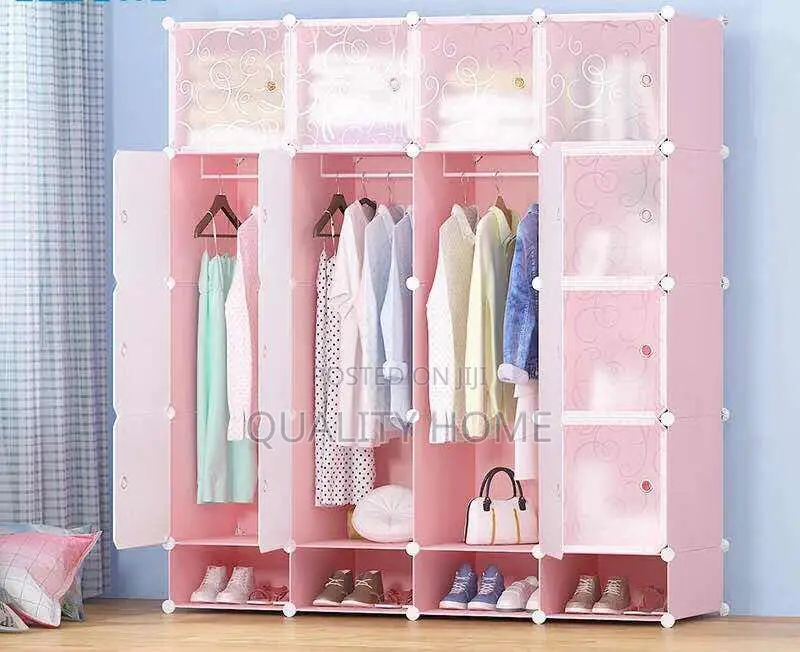 Plastic Wardrobe 16 Cubes