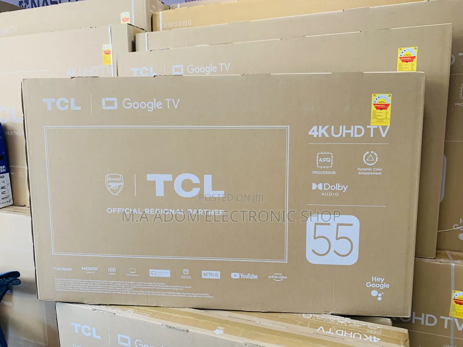 Brand New 2024 TCL 55” Tv