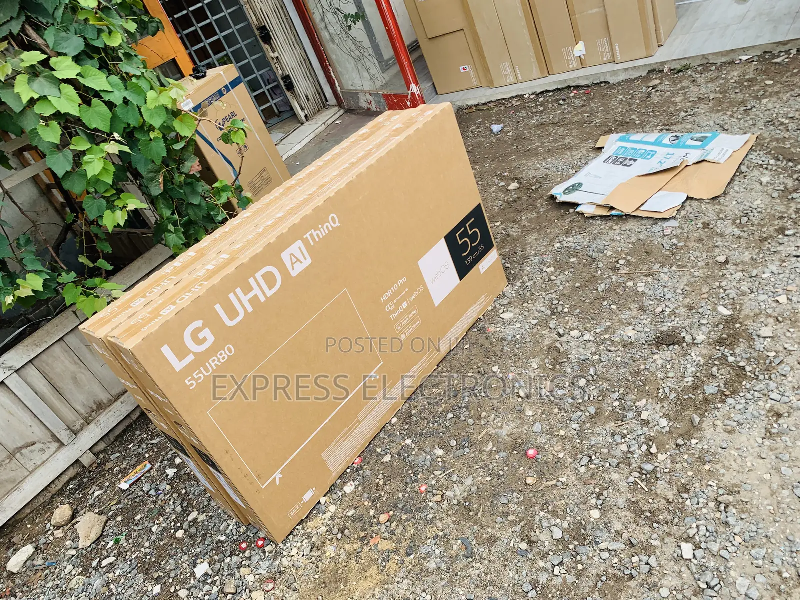 Lg Uhd —- Smart Television 55”Ur80006