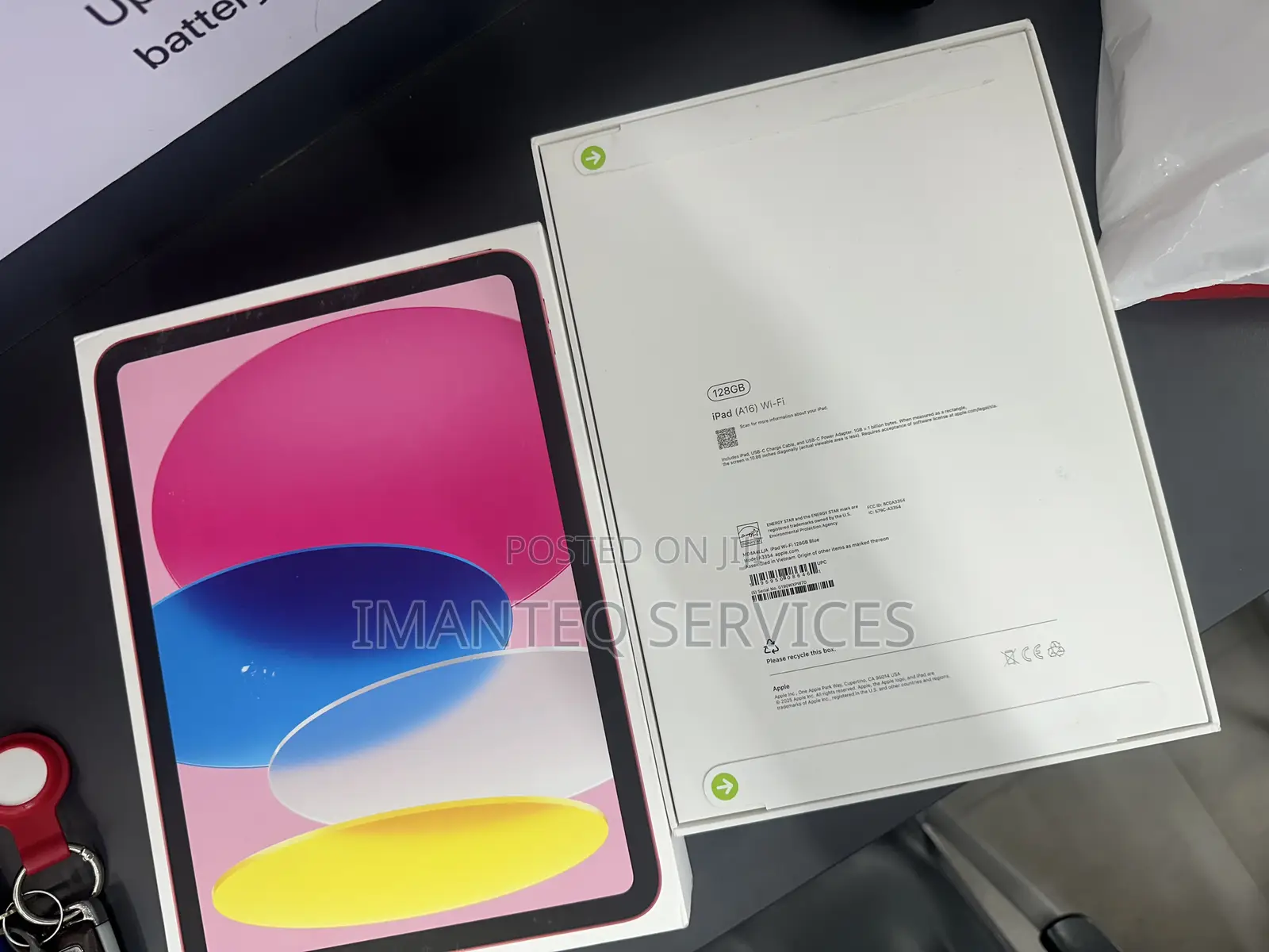 New Apple iPad (2025) 128 GB Pink