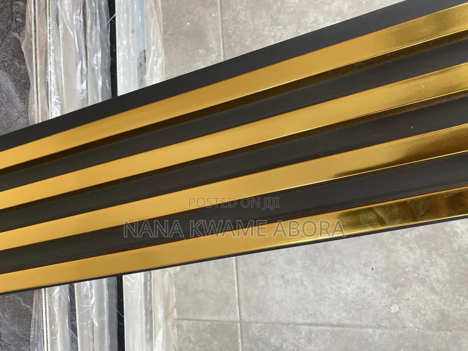 Wall Panels WPC (Mix) Gold Design for Hall, Office or Home