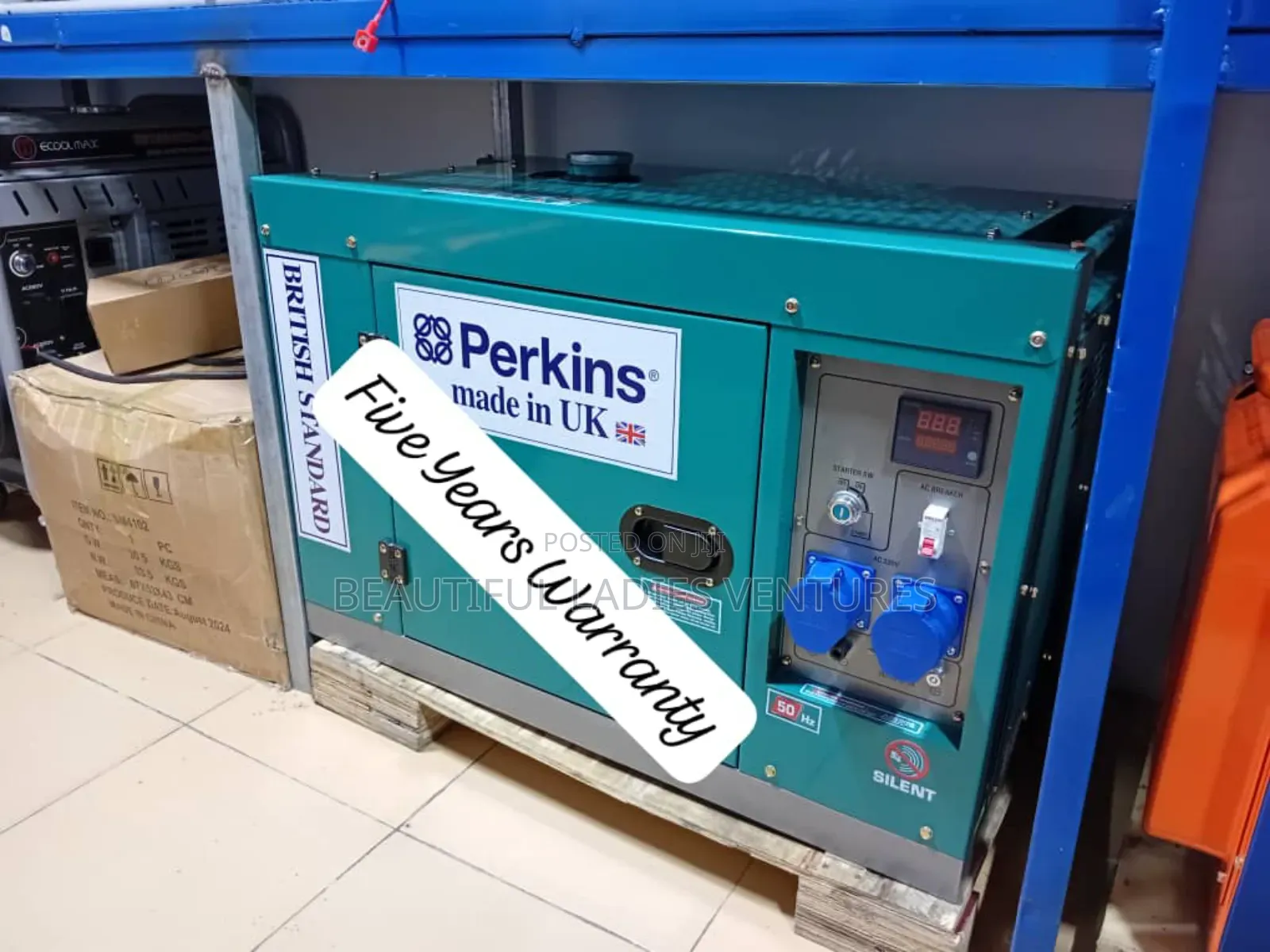 Eco Friendly 15kva Perkins Diesel Engine Generator