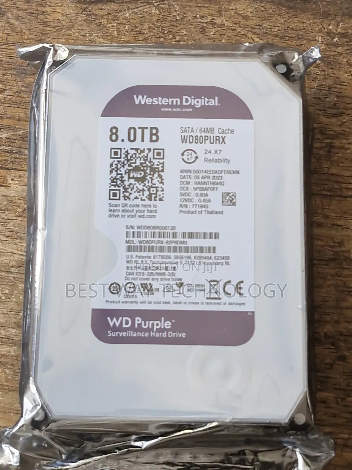 8tb Hare Drive