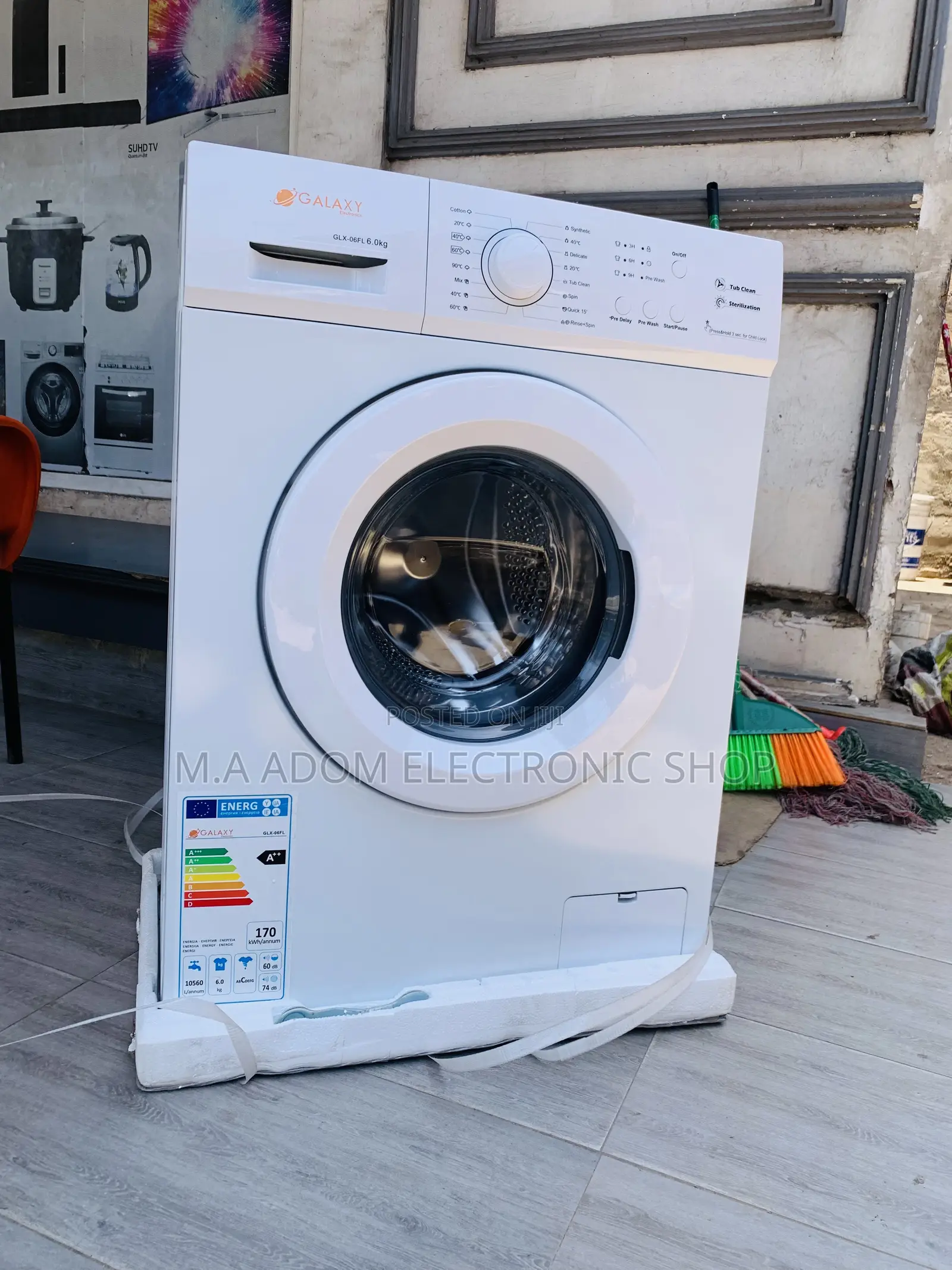 Full Automatic Galaxy 6kg Front Load Wm