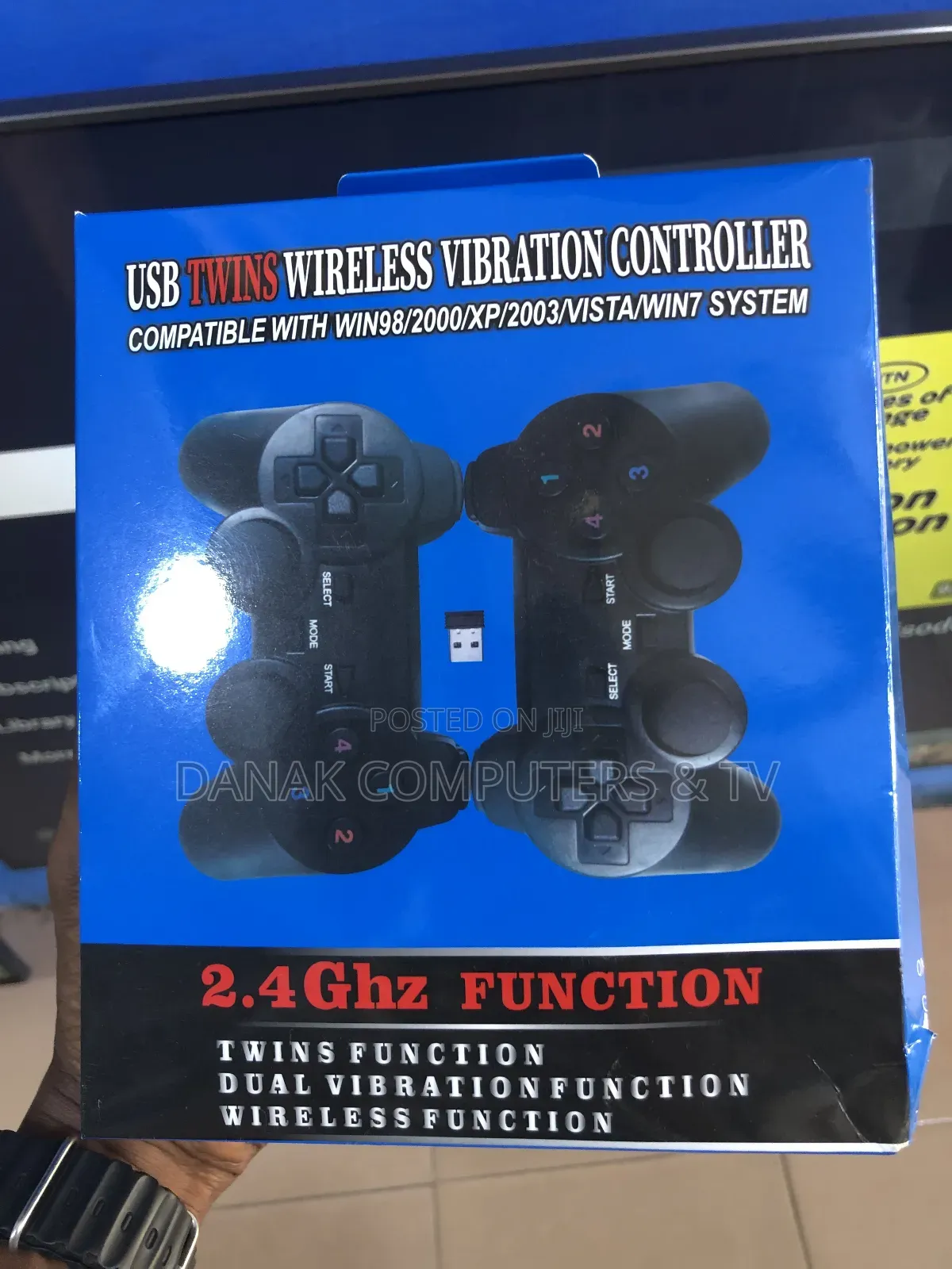 Usb Twins Wireless Vibration Controller