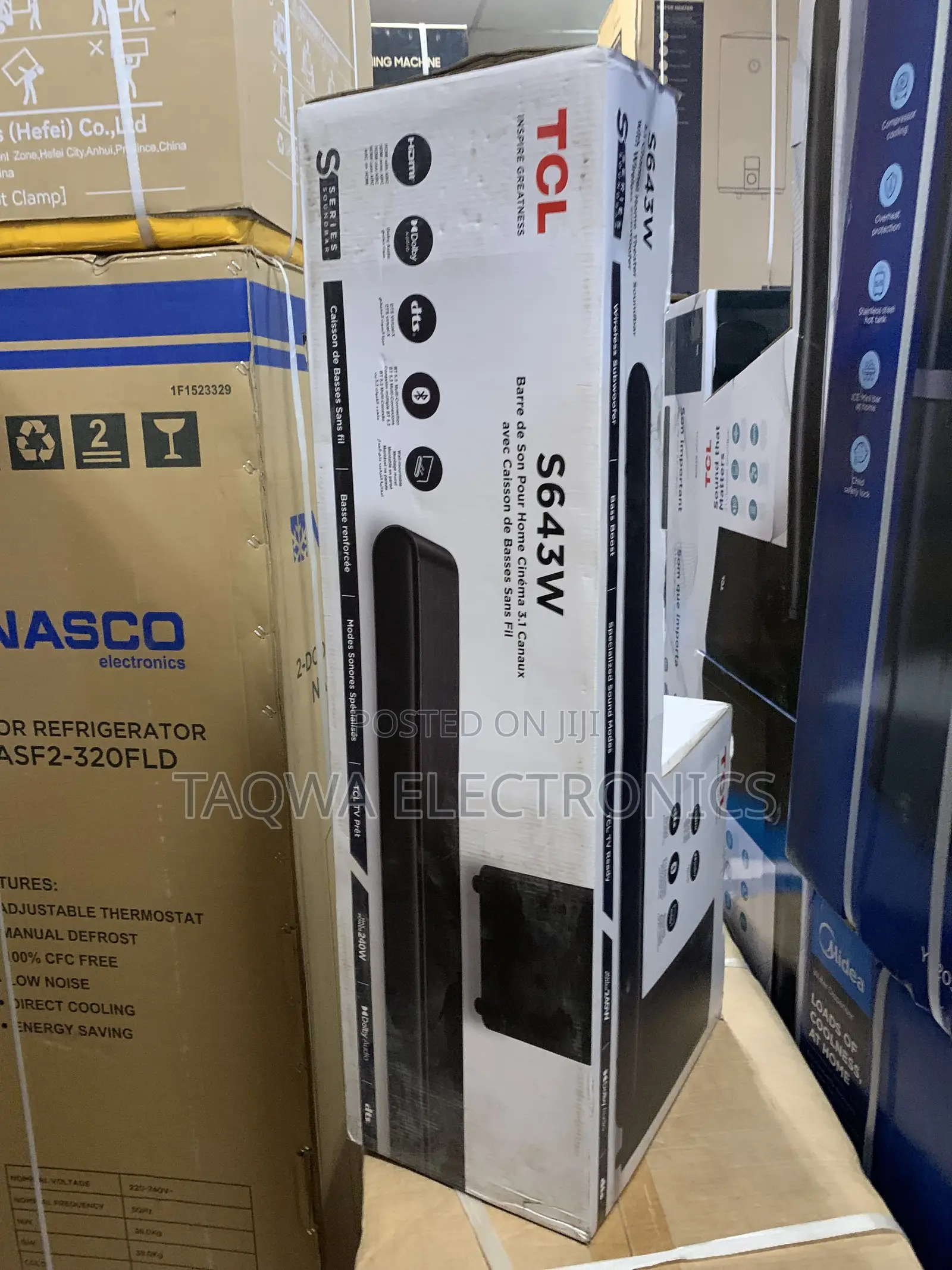 Nicely Branded TCL Sound Bar S643w