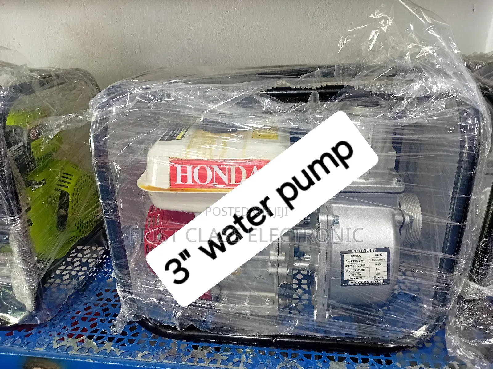 100% Copper Engine 3 Inches Water Pump