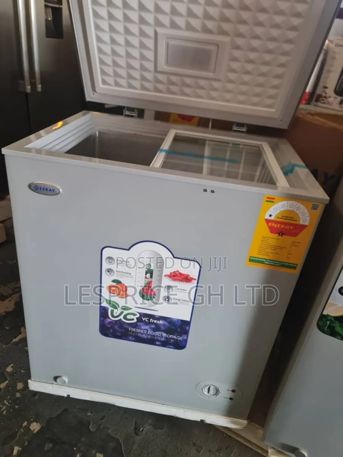 Eskay 147l Chest Freezer - Massive Storage