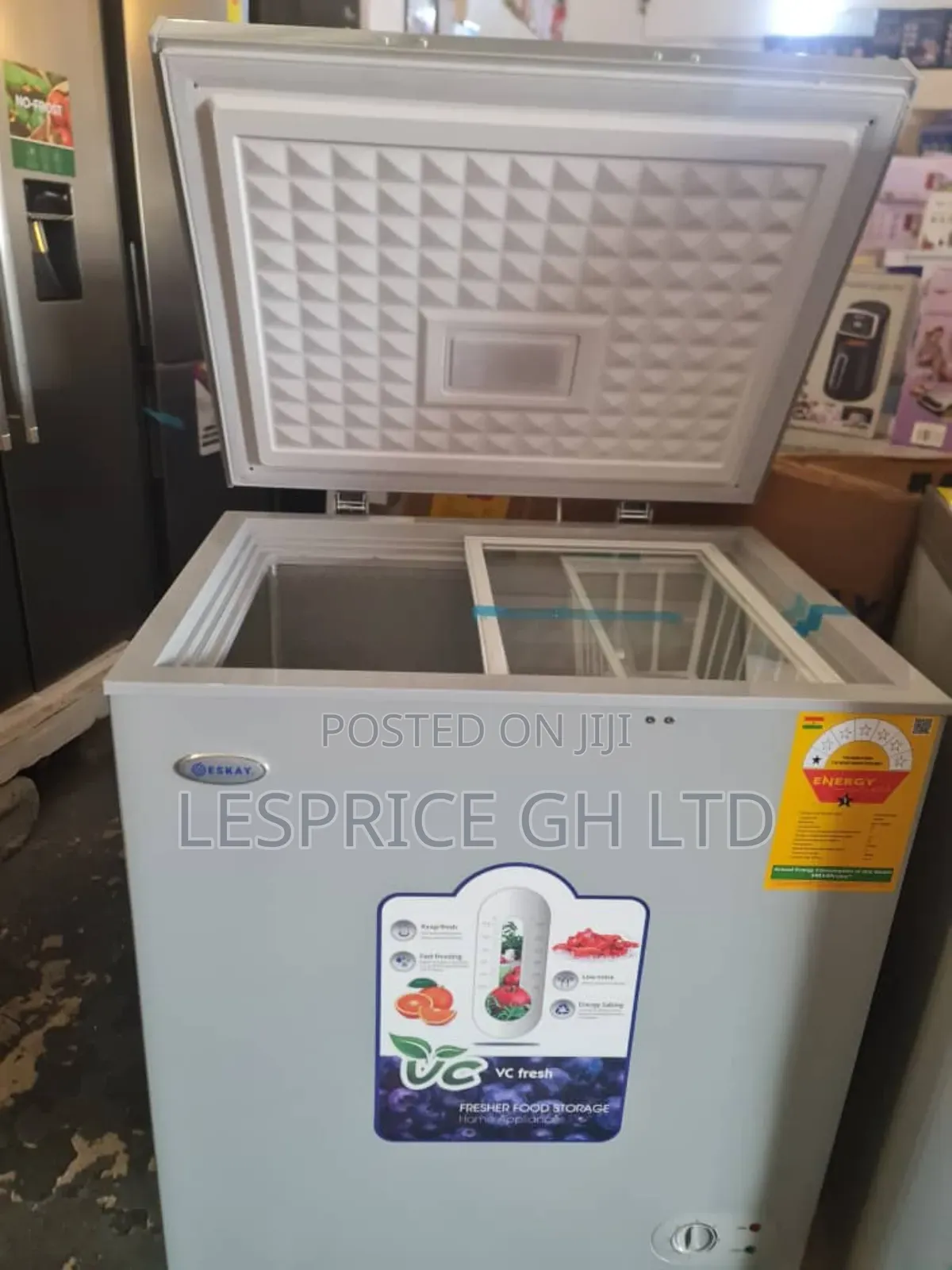 High Quality Eskay Single Door Chest Freezer