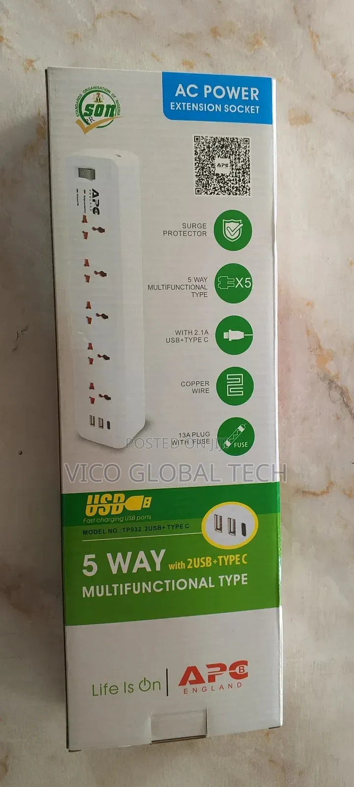Apc Extension Board 5 Way