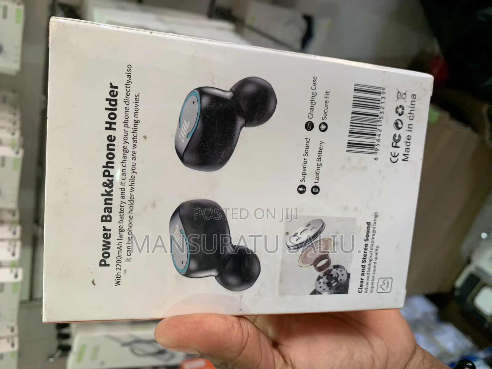 JBL True Wireless in-Ear Earbuds Air F9 Pro2