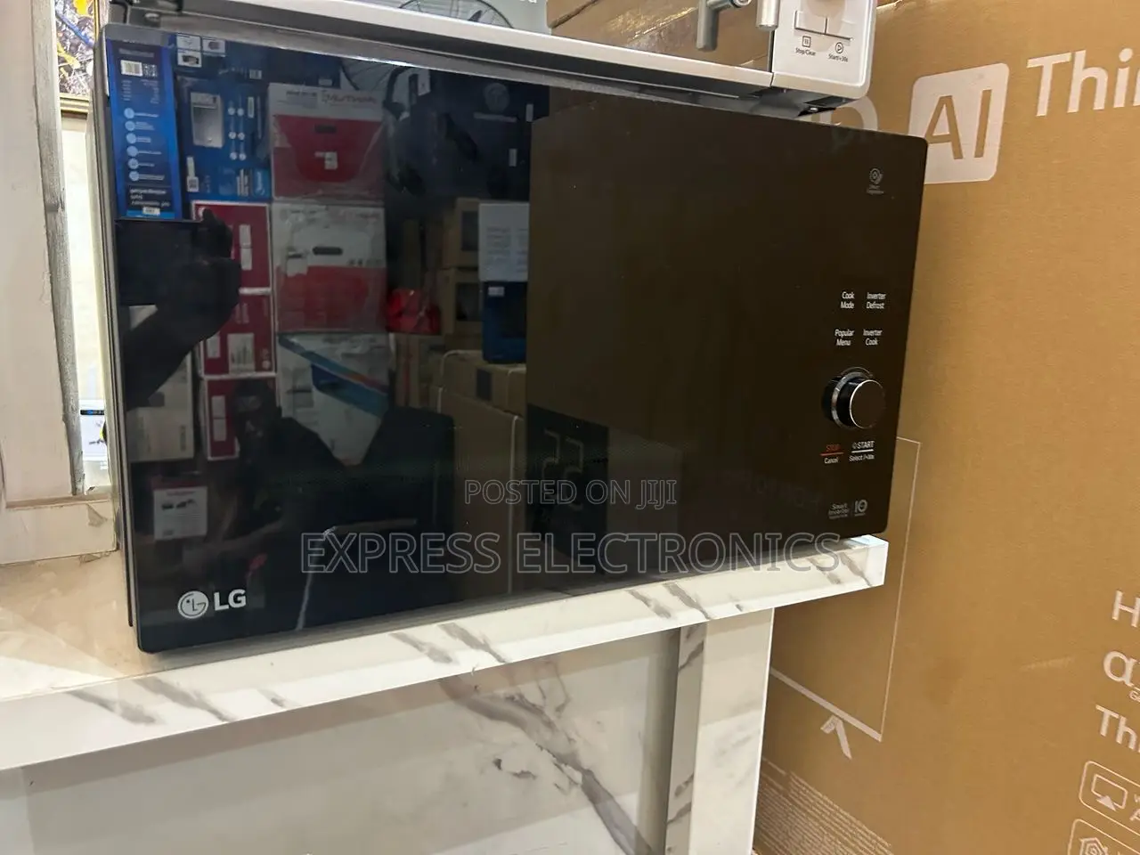 Cool Price Lg Microwave Mh8295dis Black 42l
