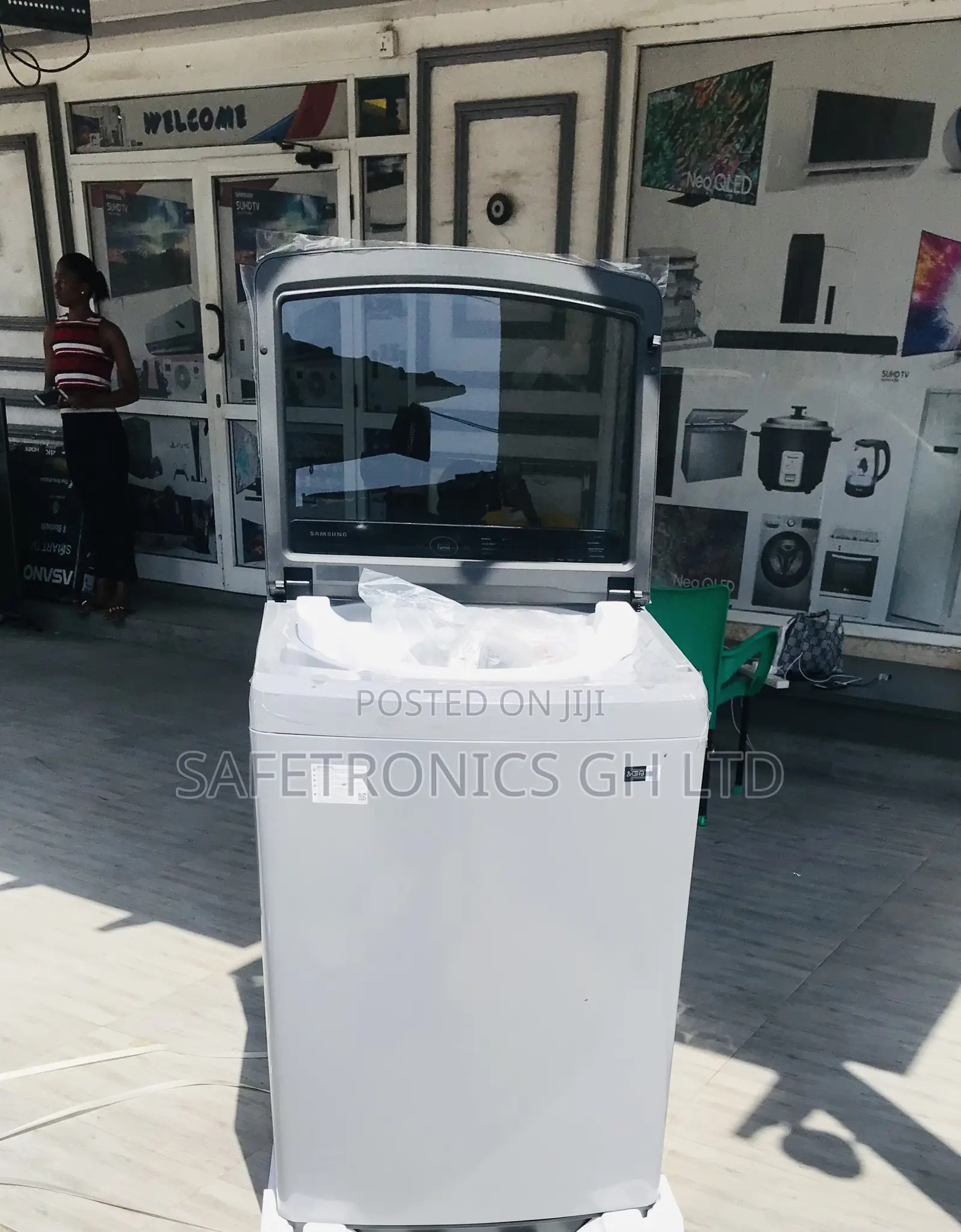 Adorable Samsung Grey 13kg Topload Semiauto Washer