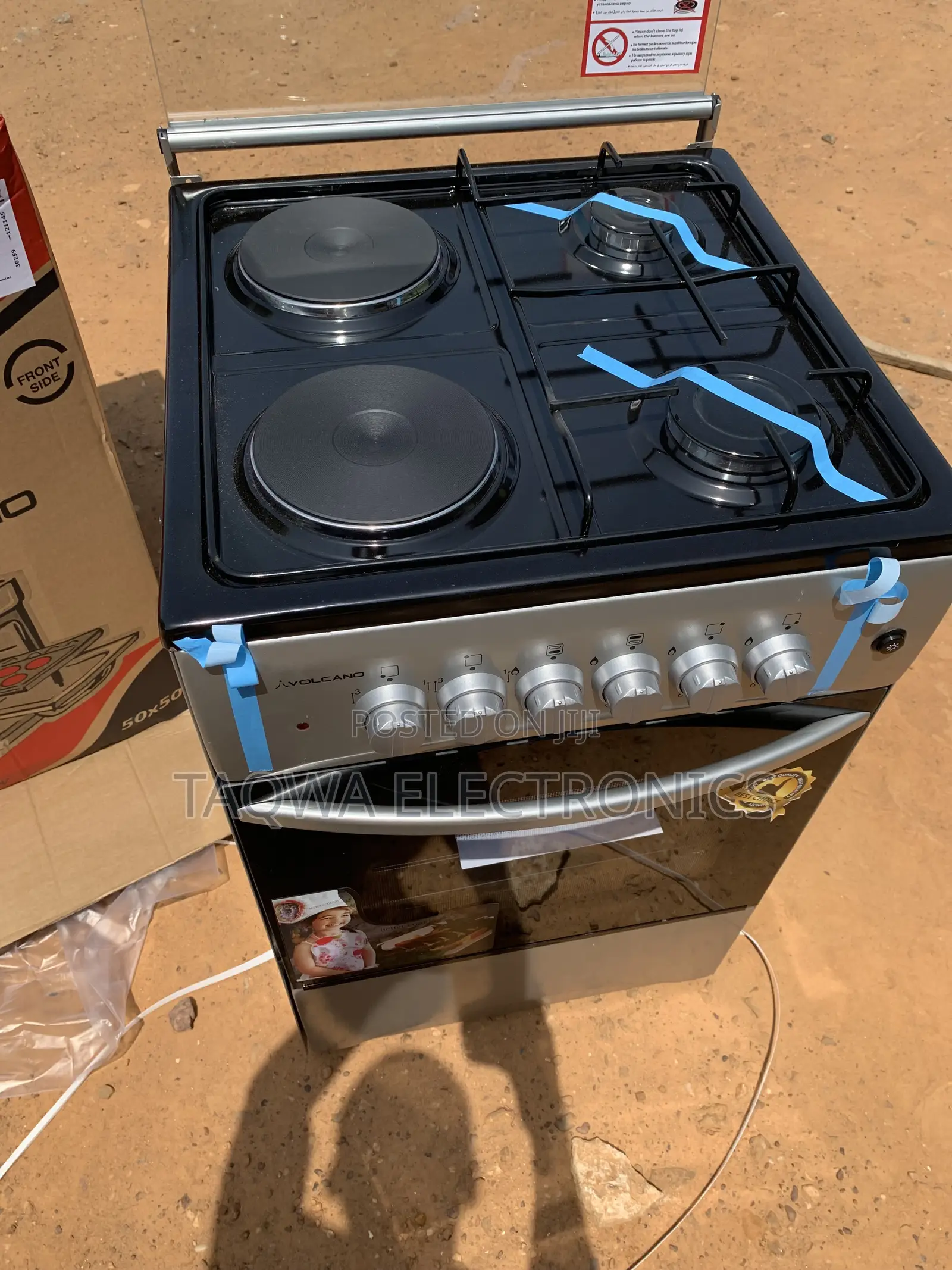 Nicely Volcano Gas Electric Cooker
