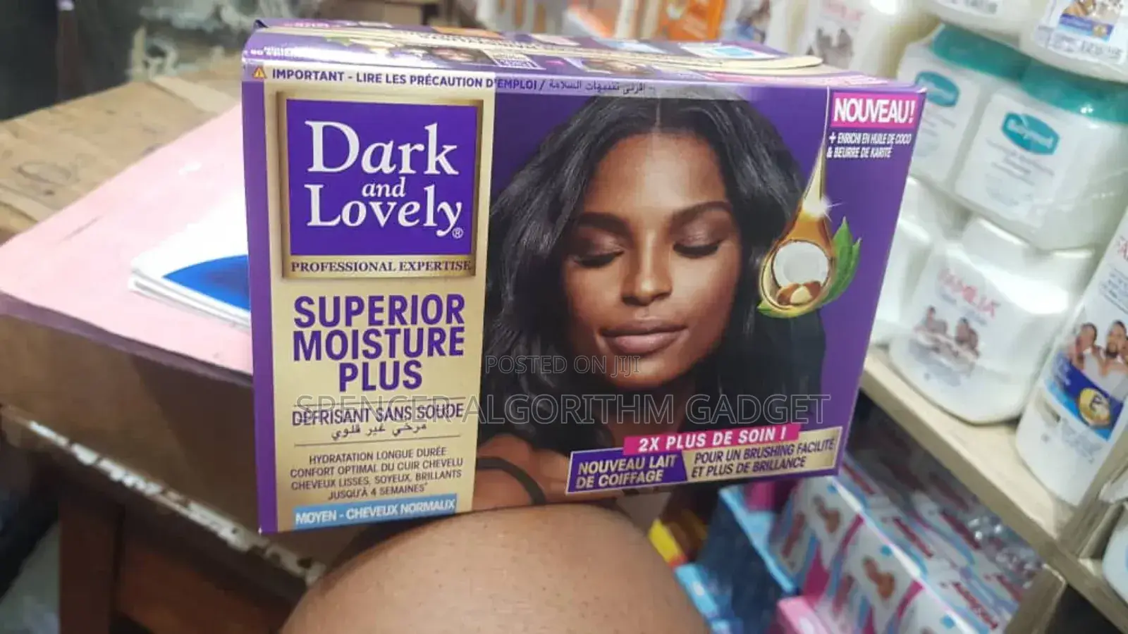 Dark Lovely Superior Moisture Plus No Lye Relaxer Kit