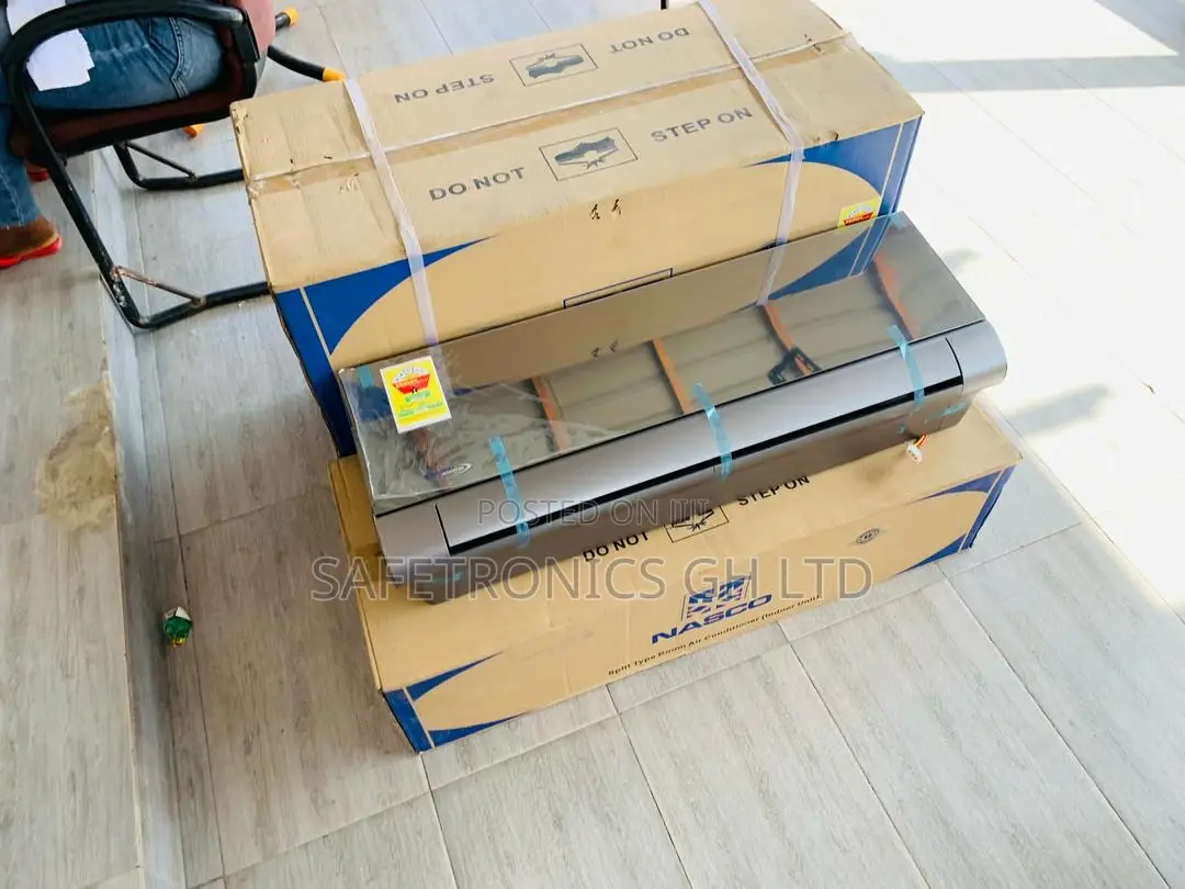 Sealed Led Light Black Nasco 1.5 Horsepower R410a Ac