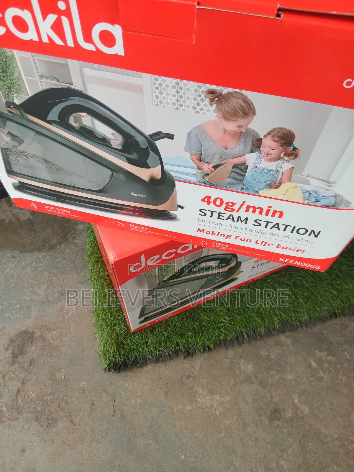 Verified Decakila Electronics Steam Station Iron Station