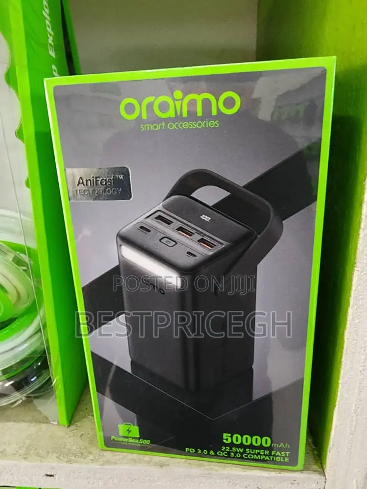 Oraimo Powerbox 500 50000mah 22.5w Power Bank
