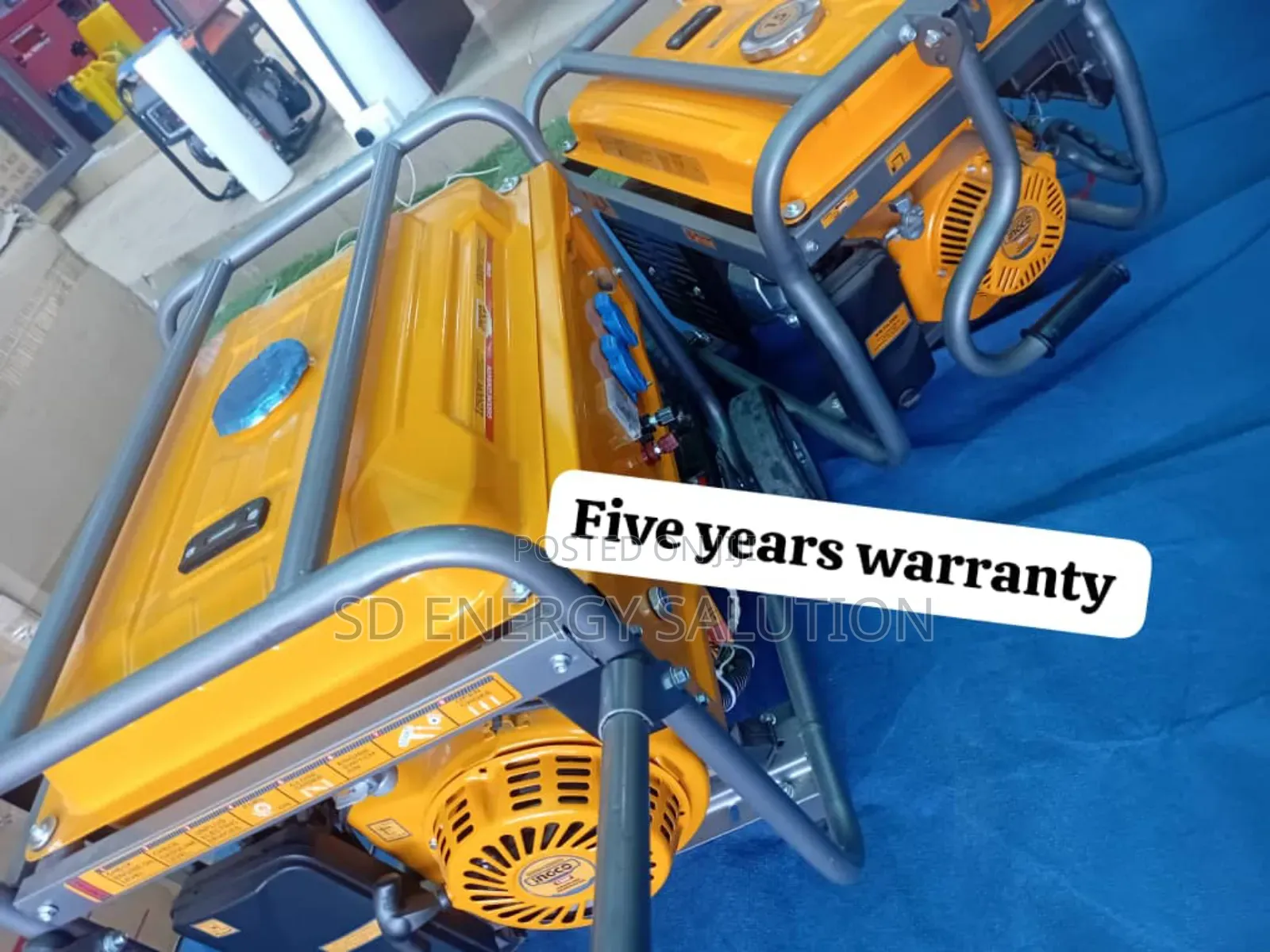 Genrixpro 7.5kva 8500watt Petrol Ingco Generator 7.5kva