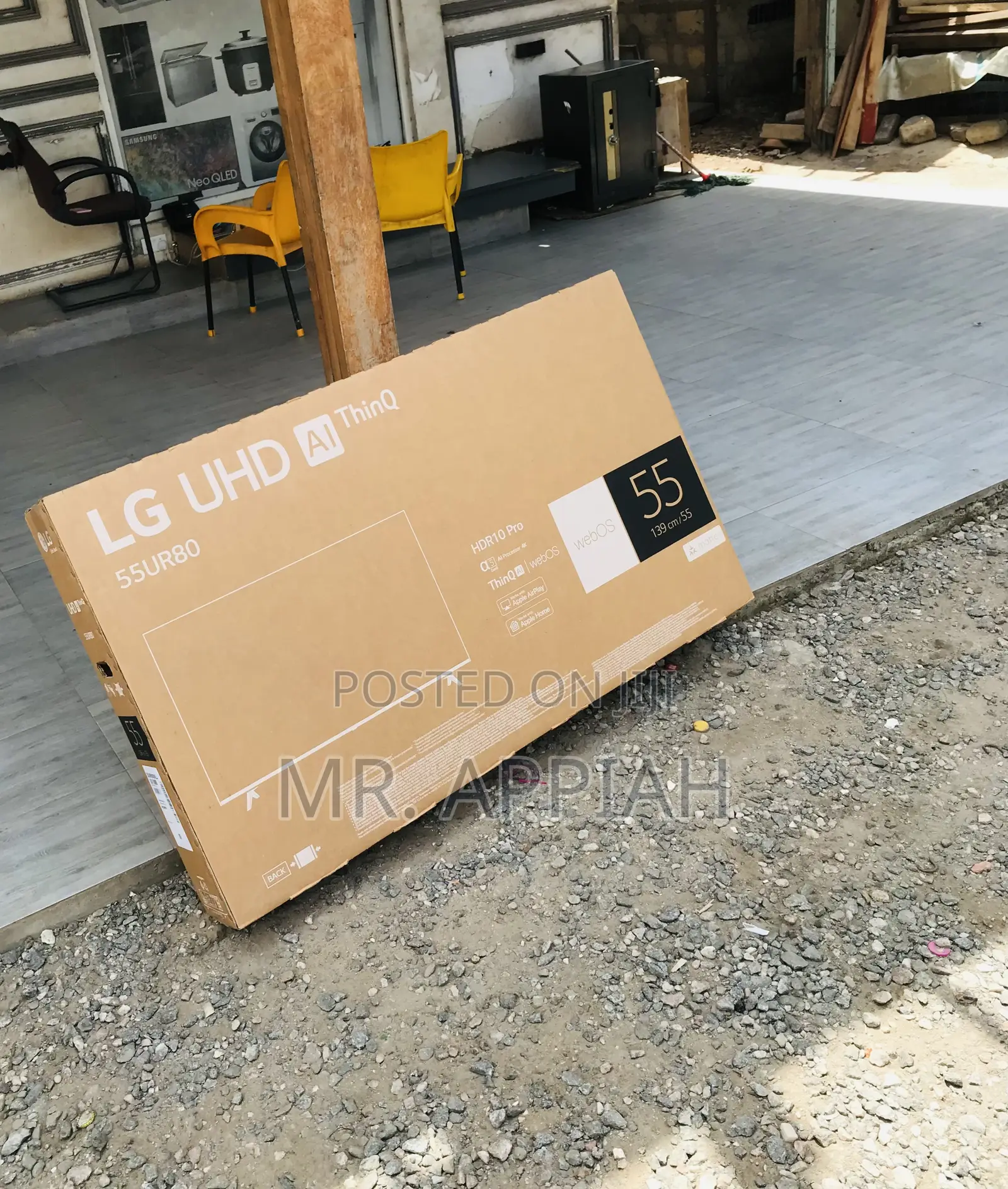 Brand New Lg 55ur700 55” Uhd Smart Screen Tv (Black)