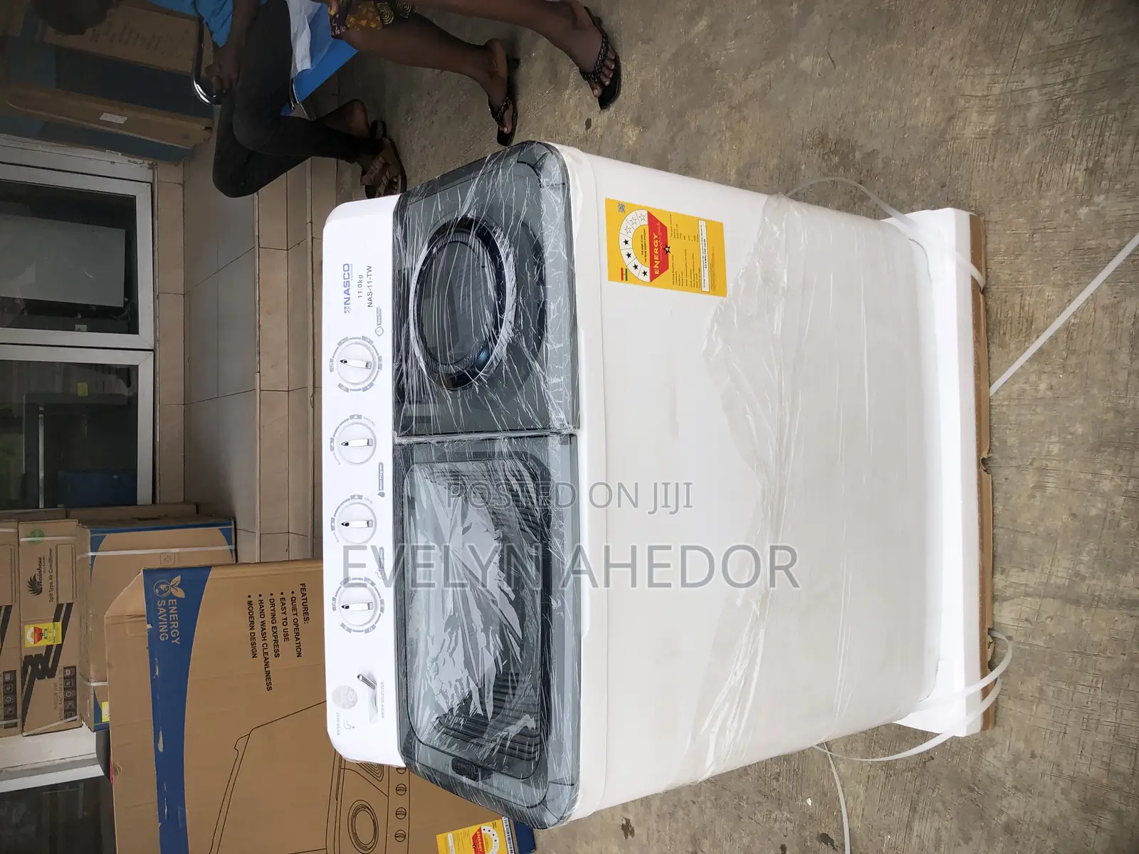 Nasco Washing Machine Twin Top Semi Automatic 11kg for Sale