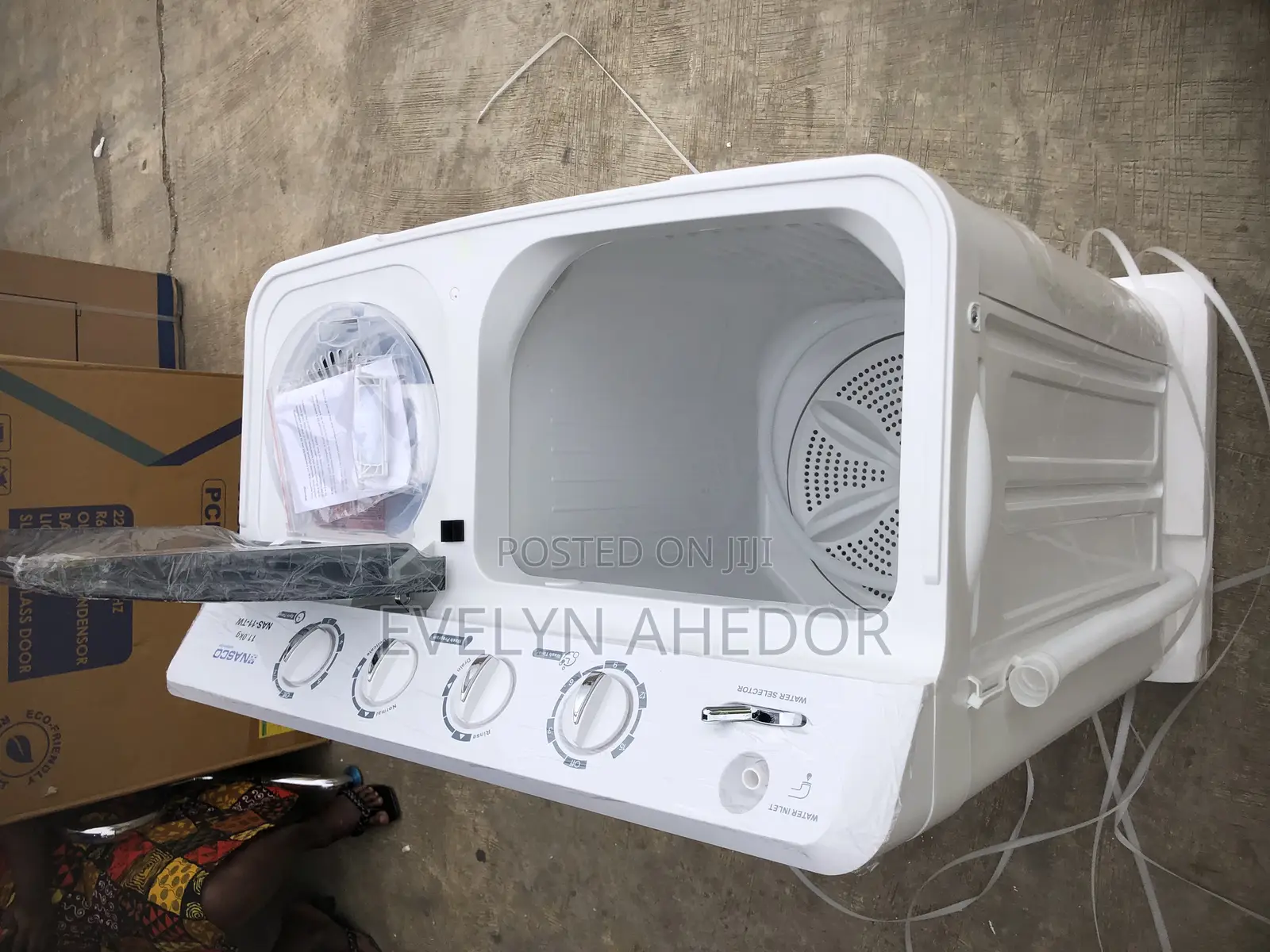 Nasco Washing Machine Twin Top Semi Automatic 11kg for Sale