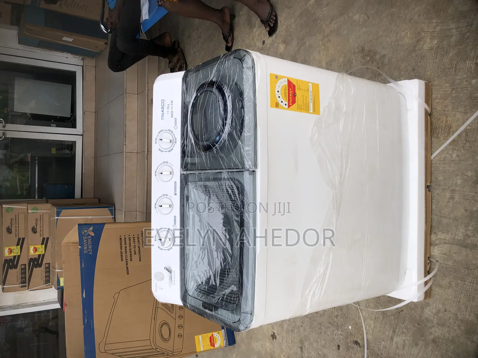 Nasco Washing Machine Twin Top Semi Automatic 11kg for Sale